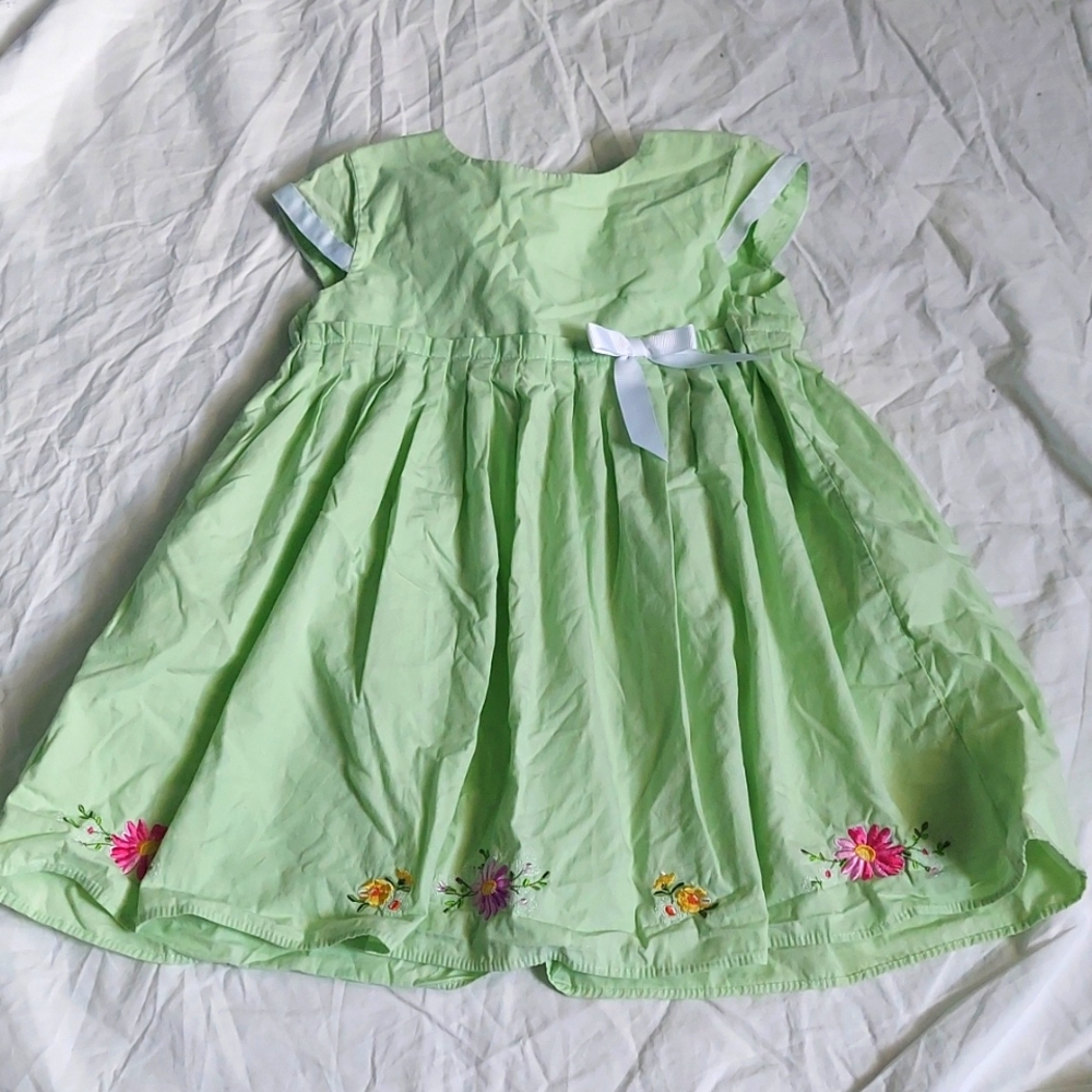George 3T Dress Light Green